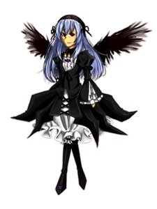 Rating: Safe Score: 0 Tags: 1girl auto_tagged black_wings dress frills full_body hairband image long_hair long_sleeves looking_at_viewer puffy_sleeves red_eyes ribbon simple_background solo standing suigintou white_background wings User: admin