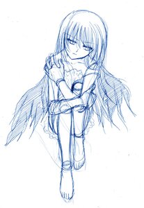 Rating: Safe Score: 0 Tags: 1girl akemi_homura barefoot dress full_body gloves image long_hair monochrome sketch solo suigintou wings User: admin