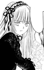 Rating: Safe Score: 0 Tags: 1girl closed_mouth dress flower frills greyscale hairband image lolita_fashion lolita_hairband long_hair long_sleeves looking_at_viewer monochrome ribbon simple_background solo suigintou upper_body white_background User: admin