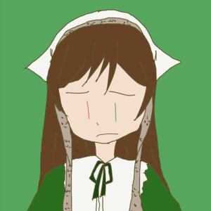 Rating: Safe Score: 0 Tags: 1girl animal_ears apron brown_hair cat_ears closed_mouth dress green_background hairband head_scarf image long_hair ribbon simple_background solo suiseiseki wolf_ears |_| User: admin
