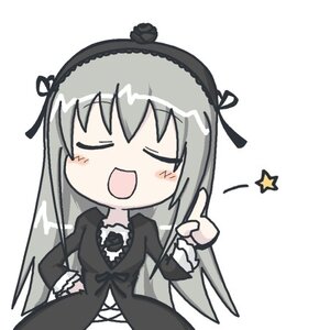 Rating: Safe Score: 0 Tags: 1girl auto_tagged black_dress blush chibi closed_eyes dress hairband image long_hair long_sleeves open_mouth ribbon simple_background smile solo star_(symbol) suigintou white_background wings User: admin