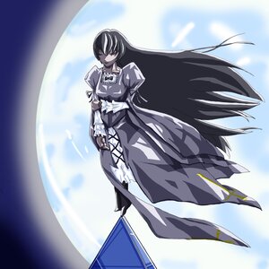 Rating: Safe Score: 0 Tags: 1girl auto_tagged black_hair dress full_moon image long_hair moon puffy_sleeves solo suigintou very_long_hair User: admin