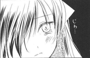 Rating: Safe Score: 0 Tags: 1girl close-up crying face greyscale hair_over_one_eye image looking_at_viewer monochrome solo suiseiseki tears User: admin