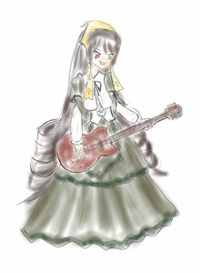 Rating: Safe Score: 0 Tags: 1girl dress green_eyes guitar heterochromia holding_instrument image instrument long_hair long_sleeves looking_at_viewer lute_(instrument) monster_girl music musical_note playing_instrument red_eyes smile solo suiseiseki very_long_hair User: admin
