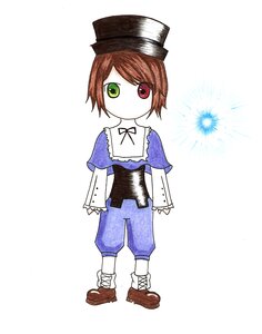 Rating: Safe Score: 0 Tags: 1girl blue_dress brown_footwear brown_hair capelet full_body green_eyes hat heterochromia image long_sleeves looking_at_viewer red_eyes ribbon shoes short_hair simple_background solo souseiseki standing top_hat white_background User: admin