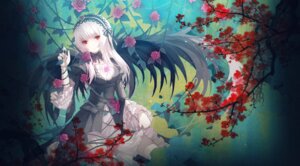 Rating: Safe Score: 0 Tags: 1girl blood dress flower gothic_lolita hairband image lolita_fashion long_hair long_sleeves looking_at_viewer pink_rose red_eyes red_flower red_rose rose solo suigintou thorns very_long_hair wings User: admin