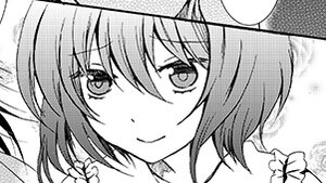 Rating: Safe Score: 0 Tags: 1girl close-up closed_mouth eyebrows_visible_through_hair face greyscale hair_between_eyes hat image looking_at_viewer monochrome short_hair smile solo souseiseki User: admin