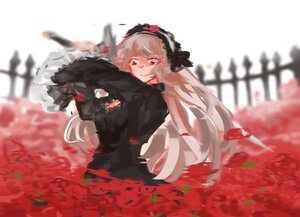 Rating: Safe Score: 0 Tags: 1girl black_dress blurry blurry_background blurry_foreground closed_mouth depth_of_field dress flower frills gothic_lolita hairband image lolita_fashion lolita_hairband long_hair long_sleeves looking_at_viewer motion_blur petals red_flower red_rose rose smile solo suigintou very_long_hair weapon User: admin