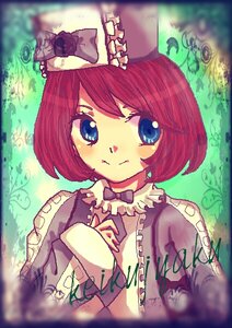 Rating: Safe Score: 0 Tags: 1girl blue_eyes blurry blurry_foreground bow crown depth_of_field dress flower frills hat keikujyaku rose short_hair solo upper_body User: admin