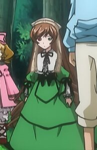 Rating: Safe Score: 0 Tags: blurry blurry_foreground brown_hair depth_of_field dress green_dress heterochromia image long_hair long_sleeves looking_at_viewer multiple_girls outdoors red_eyes sakurada_jun siblings solo solo_focus souseiseki standing suiseiseki very_long_hair User: admin