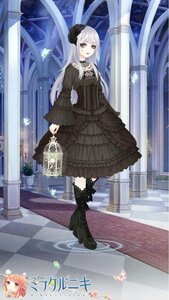 Rating: Safe Score: 0 Tags: 1girl argyle argyle_background bangs black_dress black_footwear boots bug butterfly checkered checkered_background checkered_floor curtains dress flower frills full_body gothic_lolita hair_ornament horns image indoors insect lolita_fashion long_hair looking_at_viewer red_eyes solo standing suigintou tile_floor tiles white_hair window User: admin