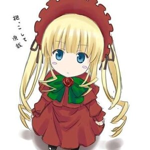 Rating: Safe Score: 0 Tags: 1girl blonde_hair blue_eyes blush blush_stickers bow bowtie dress drill_hair full_body green_bow image long_hair long_sleeves looking_at_viewer rose shinku simple_background solo tears twin_drills white_background User: admin