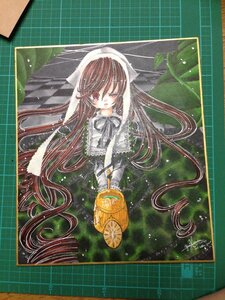 Rating: Safe Score: 0 Tags: 1girl artist_name brown_eyes brown_hair dress green_dress image lolita_fashion long_hair looking_at_viewer solo suiseiseki traditional_media very_long_hair watercolor_(medium) User: admin