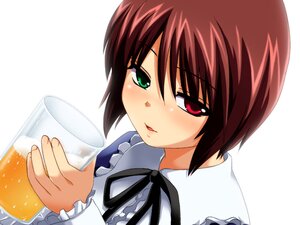 Rating: Safe Score: 0 Tags: 1girl alcohol beer beer_mug blush brown_hair cup frills green_eyes heterochromia hijiri_tsukasa holding holding_cup image long_sleeves looking_at_viewer mug open_mouth red_eyes rozen_maiden short_hair simple_background smile solo souseiseki white_background User: admin