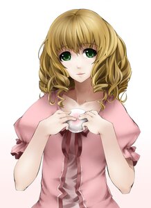 Rating: Safe Score: 0 Tags: 1girl abubu blonde_hair collarbone commentary_request green_eyes hands hina_ichigo hinaichigo image lips looking_at_viewer puffy_short_sleeves puffy_sleeves ribbon rozen_maiden short_hair short_sleeves solo striped striped_shirt upper_body vertical-striped_shirt vertical_stripes User: admin