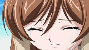 Rating: Safe Score: 0 Tags: 1girl bangs blush brown_hair close-up closed_eyes closed_mouth eyebrows_visible_through_hair face hair_between_eyes image solo suiseiseki tears User: admin