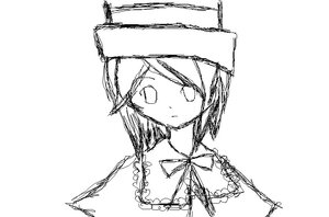 Rating: Safe Score: 0 Tags: 1girl blush closed_mouth greyscale hat image monochrome ribbon simple_background solo souseiseki upper_body white_background User: admin