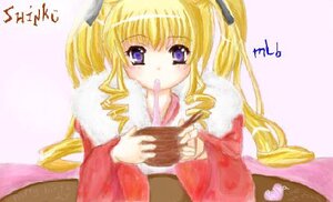 Rating: Safe Score: 0 Tags: 1girl blonde_hair blue_eyes blush drill_hair image japanese_clothes kimono long_hair long_sleeves shinku solo twin_drills twintails User: admin