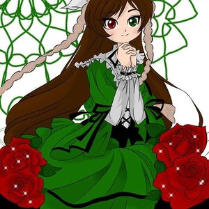 Rating: Safe Score: 0 Tags: 1girl braid brown_hair dress flower frills green_dress green_eyes hands_clasped heterochromia image interlocked_fingers long_hair long_sleeves looking_at_viewer own_hands_together pink_flower pink_rose red_eyes red_flower red_rose rose smile solo suiseiseki thorns very_long_hair vines watering_can yellow_rose User: admin