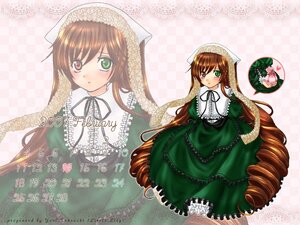 Rating: Safe Score: 0 Tags: 1girl auto_tagged blush brown_hair dress drill_hair frills green_dress green_eyes head_scarf heterochromia image long_hair long_sleeves looking_at_viewer multiple_views red_eyes solo suiseiseki twin_drills twintails very_long_hair User: admin