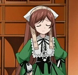 Rating: Safe Score: 0 Tags: 1girl brown_hair closed_eyes dress green_dress head_scarf image long_hair long_sleeves ribbon solo suiseiseki very_long_hair User: admin