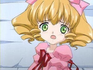 Rating: Safe Score: 0 Tags: 1girl :o blonde_hair bow crying dress drill_hair frills green_eyes hina_ichigo hinaichigo image long_sleeves open_mouth pink_bow pink_dress puffy_sleeves solo tears upper_body User: admin