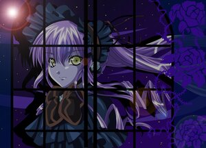 Rating: Safe Score: 0 Tags: 1girl blue_flower blue_rose dress flower full_moon image long_hair moon night purple_flower purple_rose ribbon rose shinku solo yellow_eyes User: admin