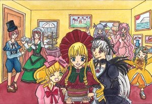 Rating: Safe Score: 0 Tags: 6+girls auto_tagged blonde_hair blue_eyes bow brown_hair dress drill_hair frills green_eyes hat hina_ichigo image long_hair long_sleeves looking_at_viewer multiple multiple_girls one_eye_closed open_mouth pink_bow pink_dress pink_hair shinku silver_hair smile suigintou suiseiseki tagme very_long_hair wings User: admin