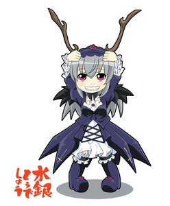 Rating: Safe Score: 0 Tags: 1girl bloomers bow chibi dress flower frills grin image long_sleeves rose smile solo suigintou teeth underwear wings User: admin
