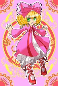 Rating: Safe Score: 0 Tags: 1girl blonde_hair bloomers bow bug butterfly cross-laced_footwear dress frills full_body green_eyes hair_bow hina_ichigo hinaichigo image insect pink_bow pink_dress pink_footwear ribbon shoes short_hair solo User: admin