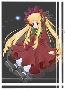 Rating: Safe Score: 0 Tags: 1girl black_footwear blonde_hair blue_eyes bonnet bow bowtie dress drill_hair full_body image long_hair long_sleeves looking_at_viewer red_dress shinku shoes sidelocks solo twintails very_long_hair User: admin