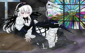 Rating: Safe Score: 0 Tags: 1girl black_legwear black_wings boots dress frilled_sleeves frills hairband image lolita_fashion lolita_hairband long_hair long_sleeves looking_at_viewer pink_eyes purple_eyes ribbon silver_hair smile solo suigintou wings User: admin