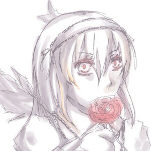 Rating: Safe Score: 0 Tags: 1girl auto_tagged bangs closed_mouth eyebrows_visible_through_hair flower frilled_hairband frills hair_between_eyes hairband image long_hair looking_at_viewer red_eyes red_flower red_rose rose simple_background solo suigintou white_background User: admin