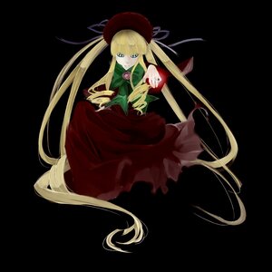 Rating: Safe Score: 0 Tags: 1girl absurdly_long_hair auto_tagged blonde_hair blue_eyes bonnet bow bowtie cup dress flower full_body green_bow image long_hair long_sleeves looking_at_viewer red_dress rose shinku sitting solo teacup transparent_background twintails very_long_hair User: admin