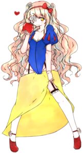 Rating: Safe Score: 0 Tags: 1girl apple blonde_hair bow eyepatch food fruit garter_straps hair_bow heart image kirakishou long_hair solo thighhighs wavy_hair yellow_eyes User: admin