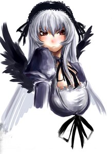 Rating: Safe Score: 0 Tags: 1girl angel_wings bad_id bad_pixiv_id bangs black_ribbon black_wings blush breasts dress feathered_wings feathers frills hairband image long_hair long_sleeves looking_at_viewer ofuro_mantarou red_eyes ribbon rozen_maiden silver_hair solo striped suigintou upper_body white_hair wings User: admin