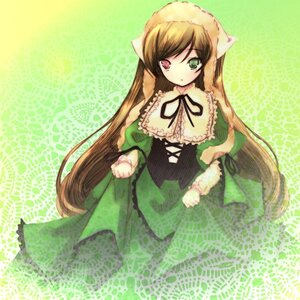 Rating: Safe Score: 0 Tags: 1girl bad_id bad_pixiv_id black_ribbon brown_hair dress erihamu frills green_background green_dress green_eyes hairband heterochromia image long_hair long_sleeves looking_at_viewer red_eyes rozen_maiden solo suiseiseki very_long_hair User: admin