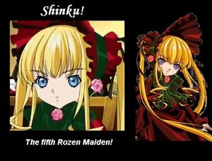 Rating: Safe Score: 0 Tags: 2girls auto_tagged blonde_hair blue_eyes bonnet bow bowtie character_name copyright_name dress flower green_bow green_neckwear image long_hair long_sleeves looking_at_viewer multiple_girls pink_flower pink_rose red_dress rose shinku sidelocks solo twintails User: admin