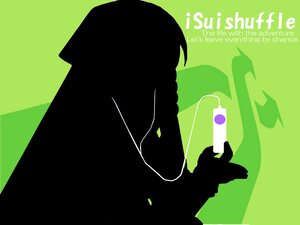 Rating: Safe Score: 0 Tags: 1girl doujinshi doujinshi_#118 green_background image multiple no_lineart silhouette solo User: admin