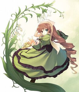 Rating: Safe Score: 0 Tags: 1girl brown_hair commentary_request dress drill_hair frills full_body green_dress green_eyes head_scarf heterochromia image long_hair long_sleeves looking_at_viewer outstretched_arm photoshop_(medium) red_eyes rozen_maiden shiranagi_masa solo standing suiseiseki twin_drills very_long_hair watering_can User: admin