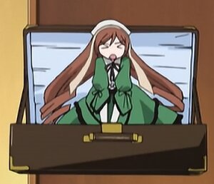 Rating: Safe Score: 0 Tags: 1girl blurry blurry_foreground closed_eyes computer depth_of_field dress green_dress head_scarf image long_hair long_sleeves motion_blur open_mouth photo solo suiseiseki very_long_hair User: admin