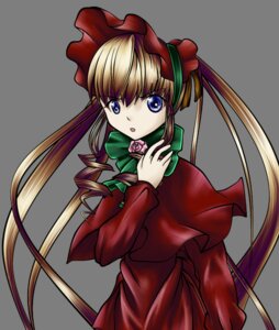 Rating: Safe Score: 0 Tags: 1girl blonde_hair blue_eyes bonnet bow bowtie capelet cowboy_shot dress drill_hair flower green_bow green_neckwear image long_hair long_sleeves looking_at_viewer open_mouth pink_flower pink_rose red_dress rose shinku solo twintails User: admin