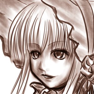 Rating: Safe Score: 0 Tags: 1girl close-up face image looking_at_viewer monochrome portrait sepia shinku short_hair solo yakumo_ran yakumo_yukari User: admin