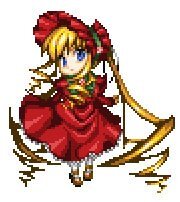 Rating: Safe Score: 0 Tags: 1girl blonde_hair blue_eyes dress full_body hat image long_sleeves mosaic_censoring pixel_art pixelated plaid shinku solo white_background User: admin