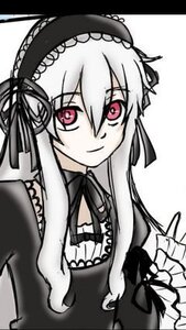 Rating: Safe Score: 0 Tags: 1girl black_ribbon closed_mouth dress frills hairband image long_hair long_sleeves looking_at_viewer pink_eyes red_eyes ribbon silver_hair simple_background smile solo suigintou upper_body white_background wings User: admin