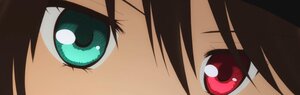 Rating: Safe Score: 0 Tags: 1girl auto_tagged brown_hair close-up eyebrows_visible_through_hair face hair_between_eyes image looking_at_viewer red_eyes short_hair simple_background solo souseiseki User: admin
