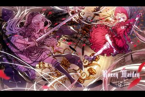 Rating: Safe Score: 0 Tags: 2016 2girls action ankle_ribbon arm_ribbon bad_id bad_pixiv_id bangs battle black_bow black_dress black_legwear black_ribbon blonde_hair bloomers blue_eyes bonnet boots bow breasts candle cane capelet chandelier closed_mouth copyright_name cross cross_print doll doll_joints dress drill_hair duel dutch_angle eyelashes feathers floating_hair flower frilled_dress frilled_sleeves frills garters hairband highres holding holding_sword holding_weapon image inverted_cross joints kneehighs letterboxed lolita_fashion long_hair long_sleeves looking_at_another majiang motion_blur multiple_girls outstretched_arm pair petals pillar pink_bow red_dress red_eyes ribbon rose rozen_maiden shinku shoe_soles signature silver_hair socks star_(symbol) suigintou sword underwear very_long_hair weapon white_legwear wide_sleeves wings User: admin