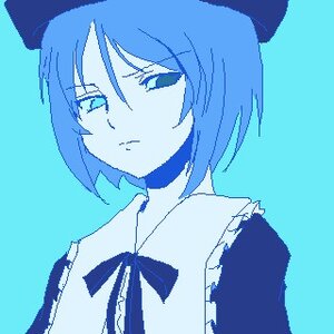 Rating: Safe Score: 0 Tags: 1girl aqua_theme blue_background blue_theme bow closed_mouth hat image monochrome ribbon short_hair simple_background solo souseiseki upper_body User: admin