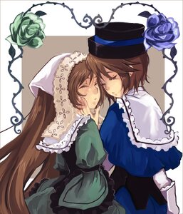 Rating: Safe Score: 0 Tags: 2girls bad_id bad_pixiv_id blue_rose brown_hair closed_eyes dress flower frills hat image long_hair long_sleeves multiple_girls pair photoshop_(medium) rose rozen_maiden short_hair shuu_(shu-nm) siblings sisters souseiseki suiseiseki top_hat twins User: admin