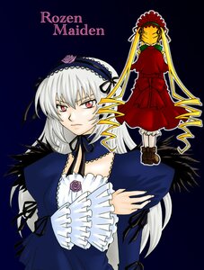 Rating: Safe Score: 0 Tags: 2girls blonde_hair dress flower frills hairband image long_hair long_sleeves looking_at_viewer multiple_girls pair red_dress shinku silver_hair suigintou very_long_hair wings User: admin